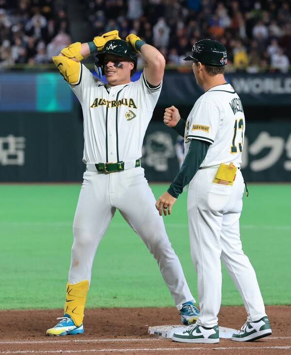 트래비스 바자나(사진=호주야구 대표팀 SNS)