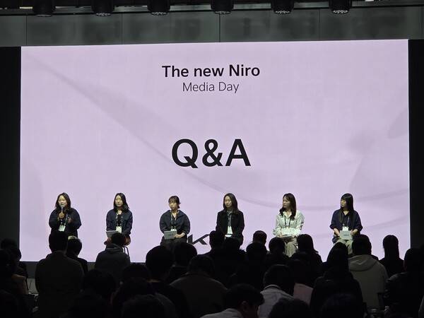 기아가 서울 마포구 '레이어스튜디오 11'에서 '더 뉴 니로 미디어데이'를 진행했다. [출처=박성호 기자]