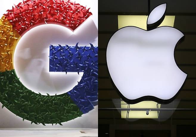 구글과 애플 CI /사진=뉴시스