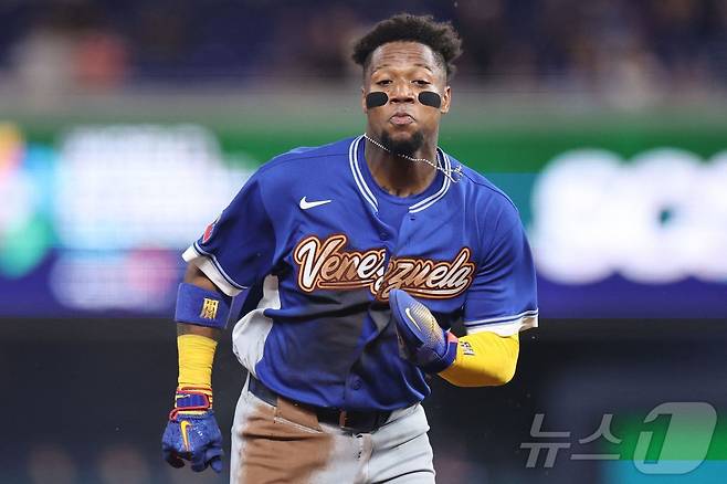 베네수엘라의 로날드 아쿠냐 주니어. ⓒ AFP=뉴스1