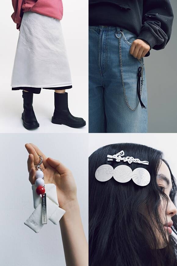 방탄소년단은 신보 제목인 'ARIRANG'에 걸맞게 한국 전통의 미감을 현대적으로 재해석한 머치(Merch. 상품)를 선보인다. /빅히트 뮤직