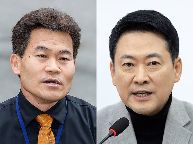 유튜버 전한길 씨(왼쪽)과 장동혁 국민의힘 대표.