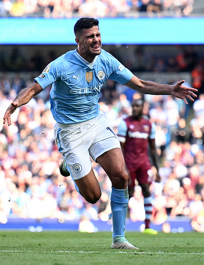 로드리. 사진=AFP=연합뉴스 제공