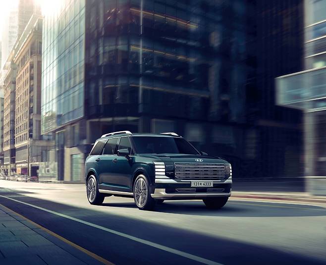 현대차 ‘디 올 뉴 팰리세이드’. [현대차 제공]