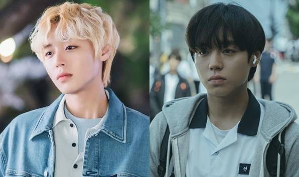 ‘멀리서 보면 푸른 봄’(왼쪽)과 ‘약한영웅’