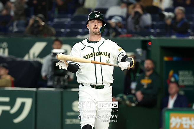 ▲ 호주 국가대표 내야수 제리드 데일