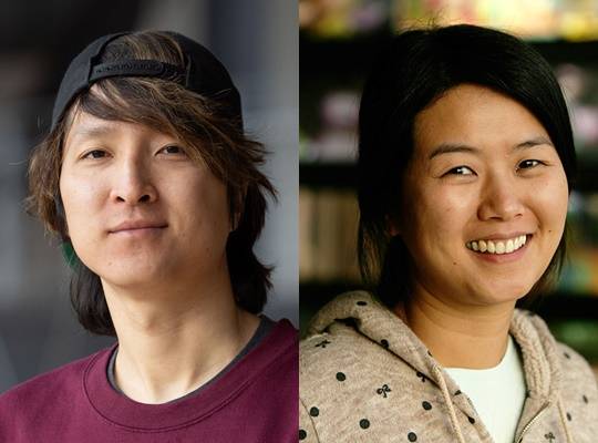 존 코디 킴 슈퍼바이저, 조성연 아티스트 / 사진=디즈니 픽사