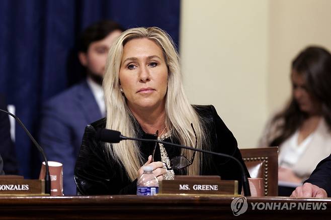 마조리 테일러 그린 전 하원의원 [EPA 연합뉴스 자료사진]