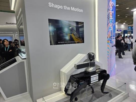 포스코퓨처엠 배터리 활용 사례 전시. / 사진=김재훈 기자