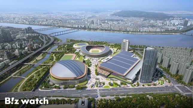 잠실 스포츠·MICE 파크 복합공간 조감도./자료=서울시