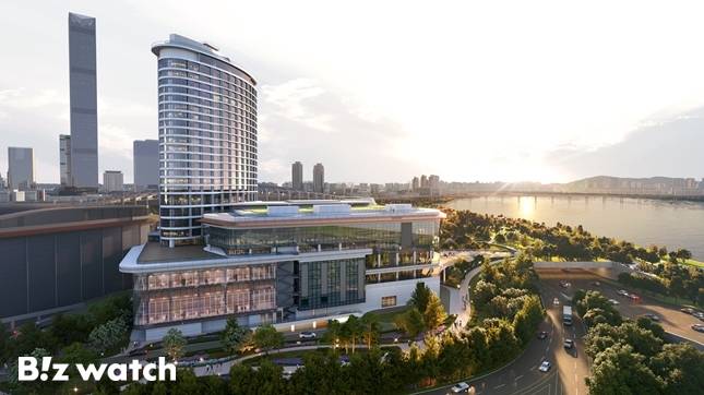 잠실 스포츠·MICE 파크 복합공간에 들어설 숙박시설 투시도./자료=서울시