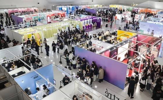 지난해 컬리 뷰티 페스타 현장(컬리 제공)