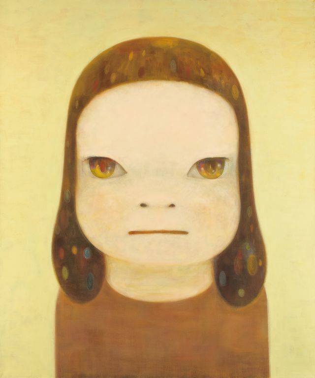 나라 요시토모(1959-), Nothing about it, 2016. Acrylic on canvas, 194 x 162 cm. (추정가147억~220억 원) (서울옥션 제공)