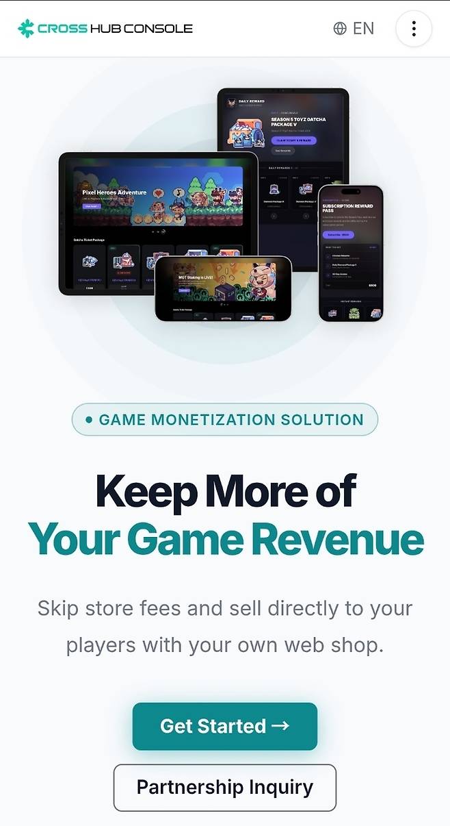 넥써쓰가 12일(한국시간) GDC 2026에서 AI 기반 게임 운영 솔루션 ‘크로쓰 허브’를 처음 선보인다. 사진 | 넥써쓰