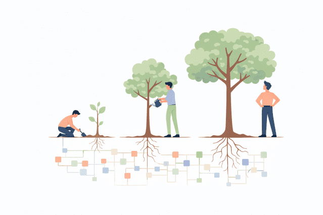 린 채용의 본질은 적게 뽑는 게 아니라, 구조로 키우는 것이다.(이미지=AI 생성)