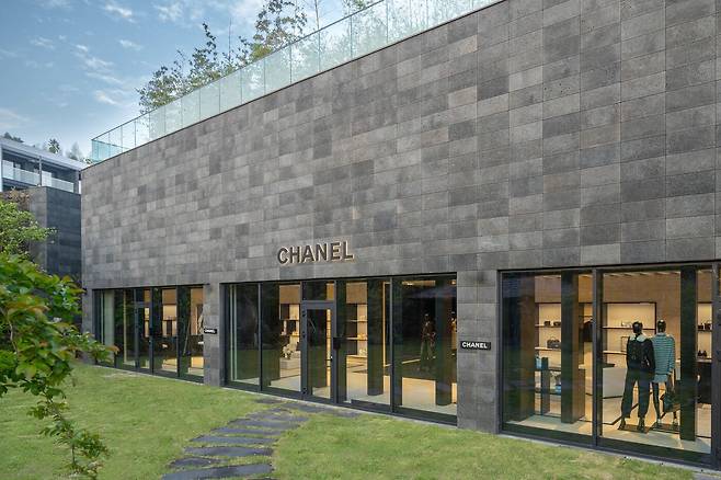 작년 5~11월 JW메리어트 제주에서 열린 샤넬 시즈널 부티크./샤넬 제공
