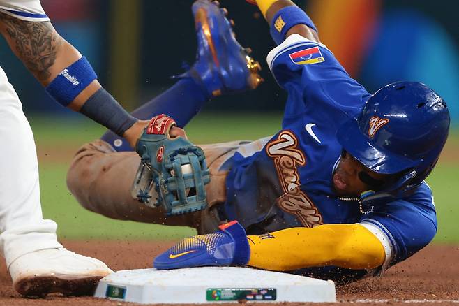 베네수엘라의 로널드 아쿠냐 주니어. [로이터=연합뉴스]