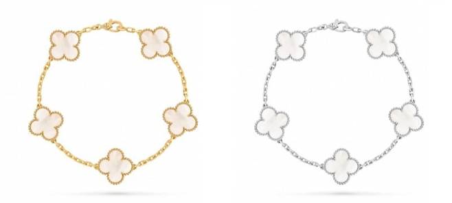 빈티지 알함브라 브레이슬릿. 사진=반클리프 아펠 홈페이지