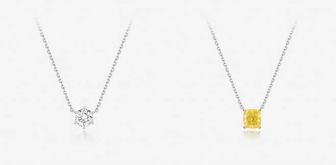 센슈얼 플래티넘 목걸이. 사진=디디에두보 홈페이지