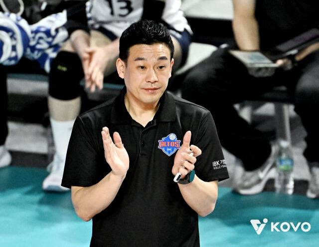 여오현 IBK기업은행 감독대행./KOVO