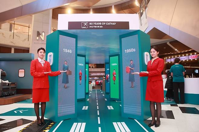 케세이 팝업 오픈 직후