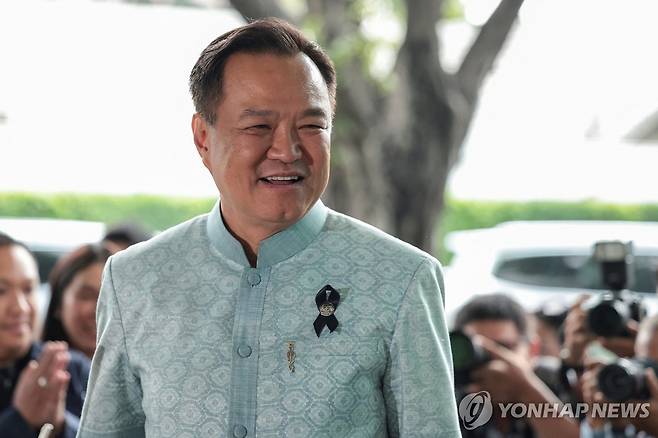 아누틴 찬위라꾼 태국 총리 [로이터 연합뉴스 자료사진. 재판매 및 DB 금지]