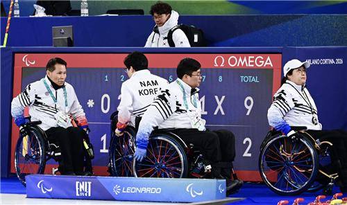 휠체어컬링 혼성팀 [대한장애인체육회 제공. 재판매 및 DB 금지]