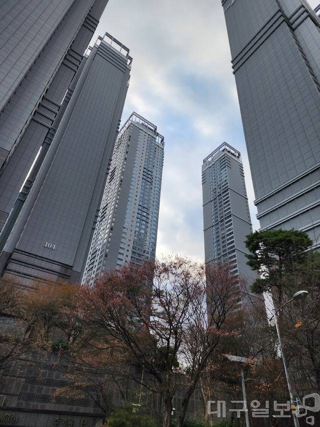 대구 수성구 아파트 단지. 이규현 기자