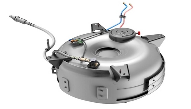 도넛형 LPG 용기. 대한LPG협회 제공
