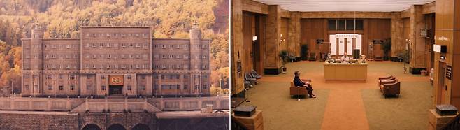 1932년과 1968년의 그랜드 부다페스트 호텔. / © 넷플릭스