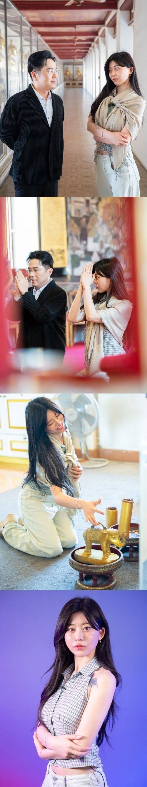 무속인 노슬비가 한국 무속인 최초 태국 디즈니에 초청되는 경사를 맞았다. / 노슬비 소셜미디어