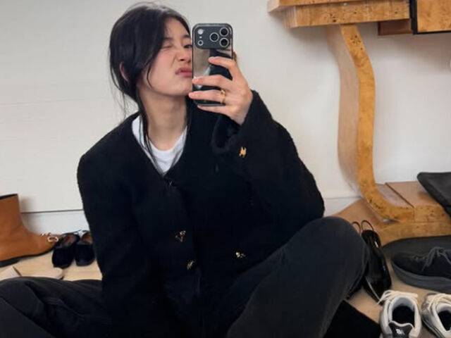 수지가 장난기 가득한 표정을 짓고 있다. / 수지 소셜미디어