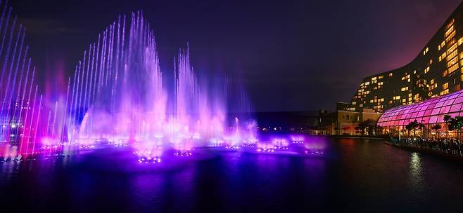 오카다마닐라 분수쇼