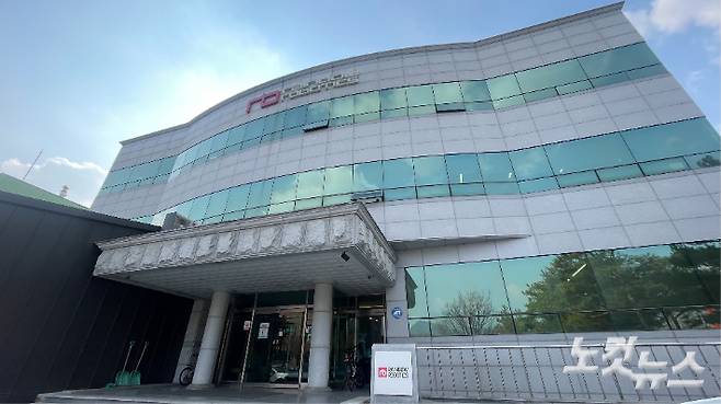 대전 유성구에 위치한 레인보우로보틱스 본사 전경. 김지은 기자