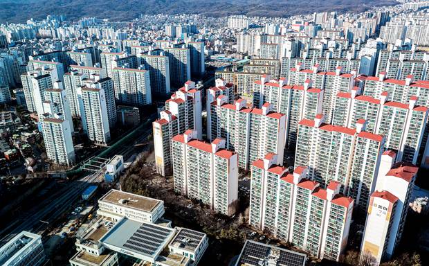 서울 일대 아파트 단지의 모습. 뉴스1