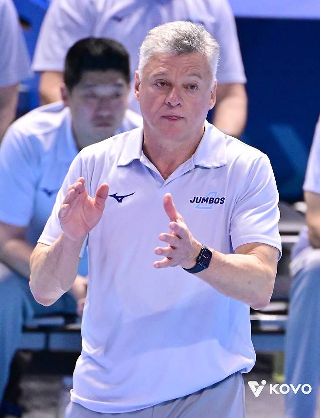 헤난 달 조토 대한항공 감독. KOVO 제공