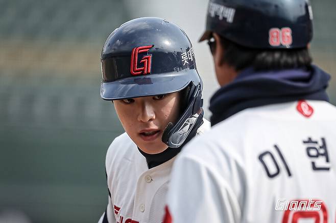 ▲ 한태양 ⓒ롯데 자이언츠
