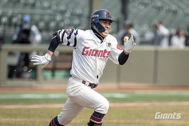 ▲ 황성빈 ⓒ롯데 자이언츠