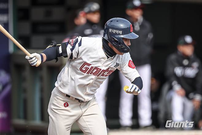 ▲ 황성빈 ⓒ롯데 자이언츠