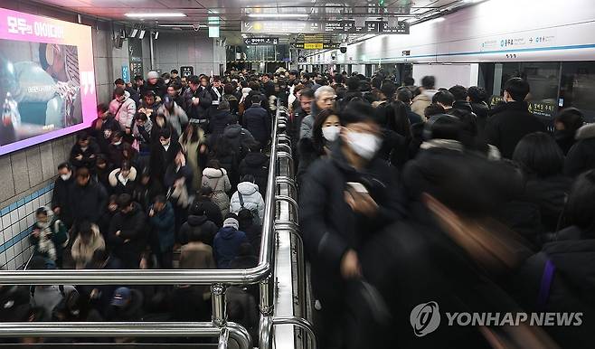 서울 지하철 4호선 충무로역 [연합뉴스 자료사진]