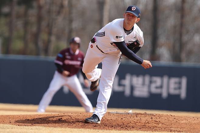 두산 외국인 투수 크리스 플렉센 [두산 베어스 제공. 재판매 및 DB 금지]