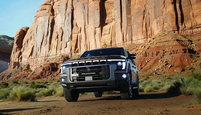 KGM 무쏘. 사진=KGM 제공