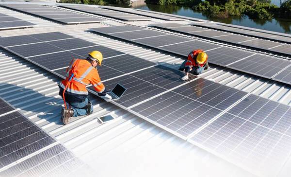 기사의 이해를 돕기 위한 이미지로 직접적 연관은 없습니다. 경기도 태양광발전소 설치 이미지. 경기도 제공