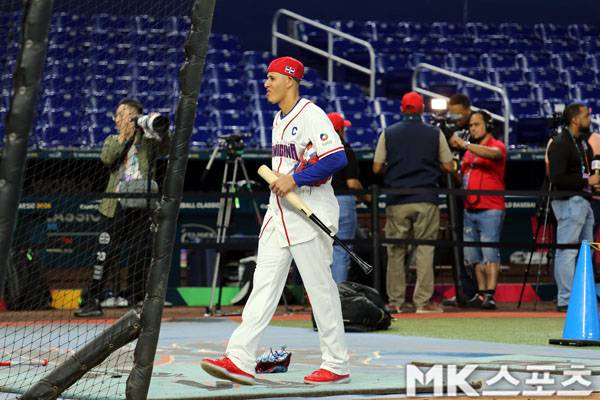 마차도는 한국과 대결에 대한 기대감을 전했다. 사진(美 마이애미)= 김재호 특파원