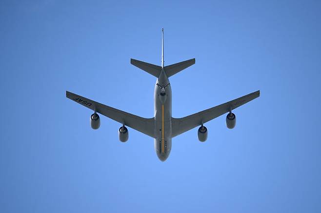 [AP/뉴시스]미 공군 KC-135 급유기.