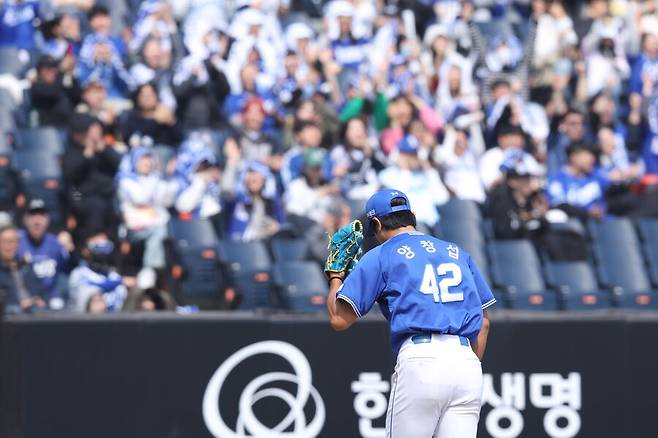 ▲ 양창섭 ⓒ삼성 라이온즈