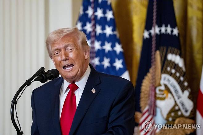 도널드 트럼프 미국 대통령 [UPI 연합뉴스 자료사진 재판매 및 DB 금지]