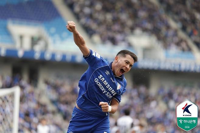 수원 삼성의 헤이스.(한국프로축구연맹 제공)