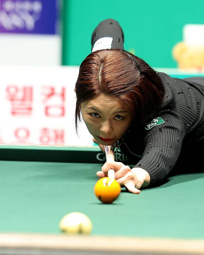 김가영이 프로당구 월드챔피언십 6연속 결승에 진출했다.(PBA 제공)
