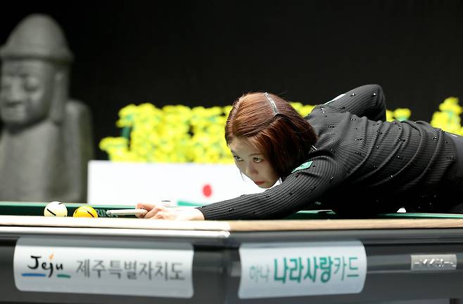 김가영이 프로당구 월드챔피언십 결승전에 진출했다.(PBA 제공)